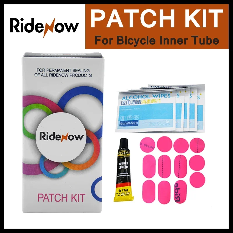 Ridenow Patch Kit TPU Bike Inner Tube Repair Tool Road Bicycle Tire 700C x 23 25 28 32C MTB Bike Tyre 26 27.5 29er BMX 20\