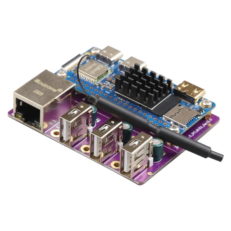 Papan ekspansi Ethernet Gigabit zero 2W, oranye Pi Nol 2W