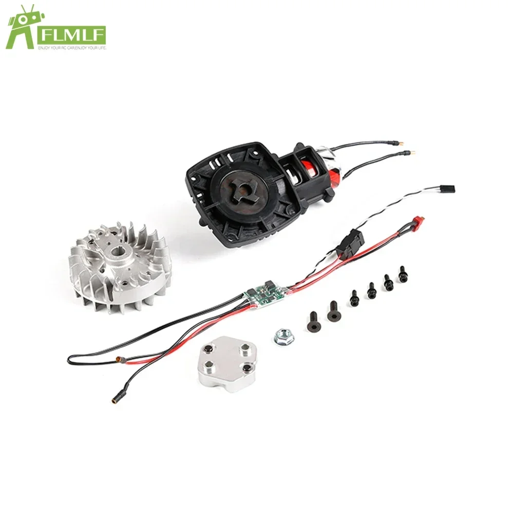 Avviamento elettronico a un clic per 1/5 HPI ROVAN Kingmotor BAJA LT FG GoPed 23CC ~ 45CC parti del motore