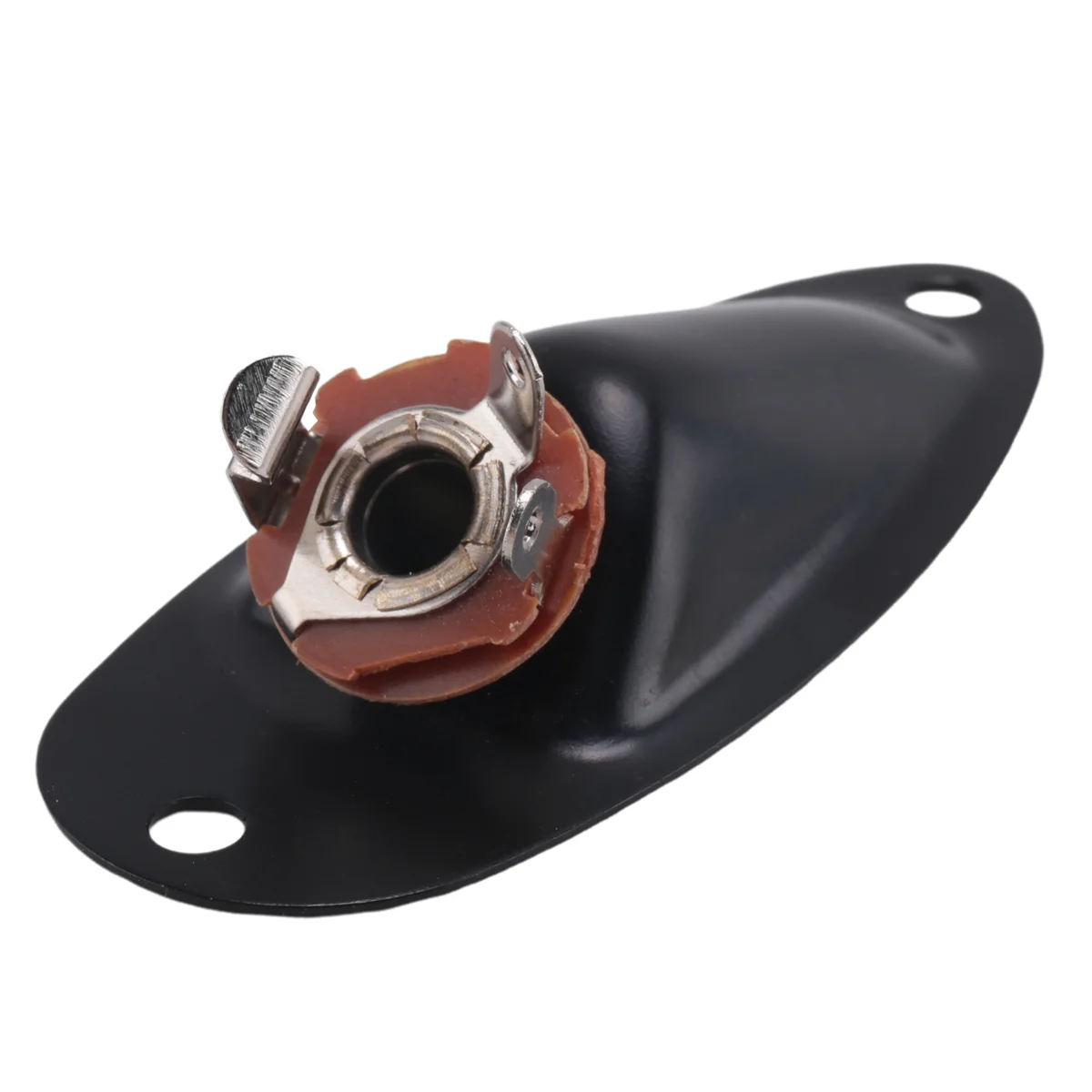 A57T Schwarz Boot Stil 1/4 zoll Gitarre Pickup Ausgang Eingang Jack Steckdose Für Fd Strat Gitarre