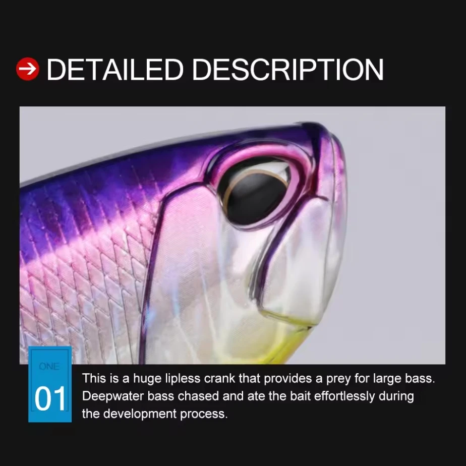 BEARKING Pro 100mm 32g nice Wobblers fishing tackle fishing lures vibration bait for ice fishing Artificial accessories view 4