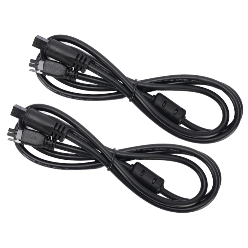 2PCS 4Pin Cable For AMS Lite Feeding System Extension Cable With Magnetic Ring Filter For Lab A1 A1 Mini 3D Printer