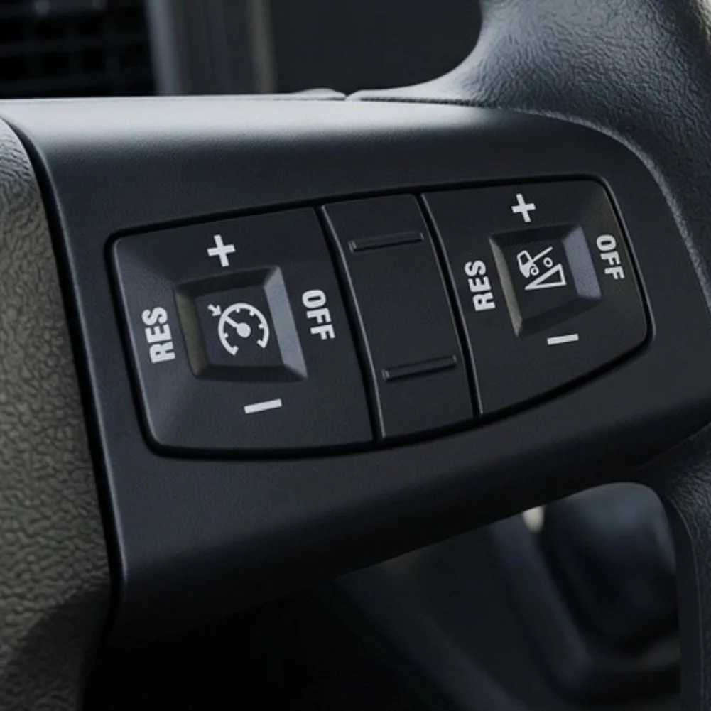Wheel Control Button Steering Wheel Switch Direct Replace Design No Programming Needed Simple Installation Process