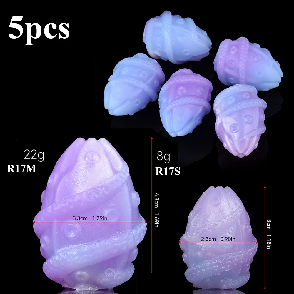 NNSX 5 قطعة ألعاب البيض الخيالية Ovipositor للرجال والنساء لينة سيليكون المهبل البروستاتا تحفيز الشرج ألعاب مثيرة الجنس متجر