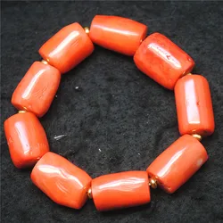 1PC Nature Coral Bracelets With Elastic Wire For Fashion Party Wear Unique Jewelry 18CM Length With Wholesale Price