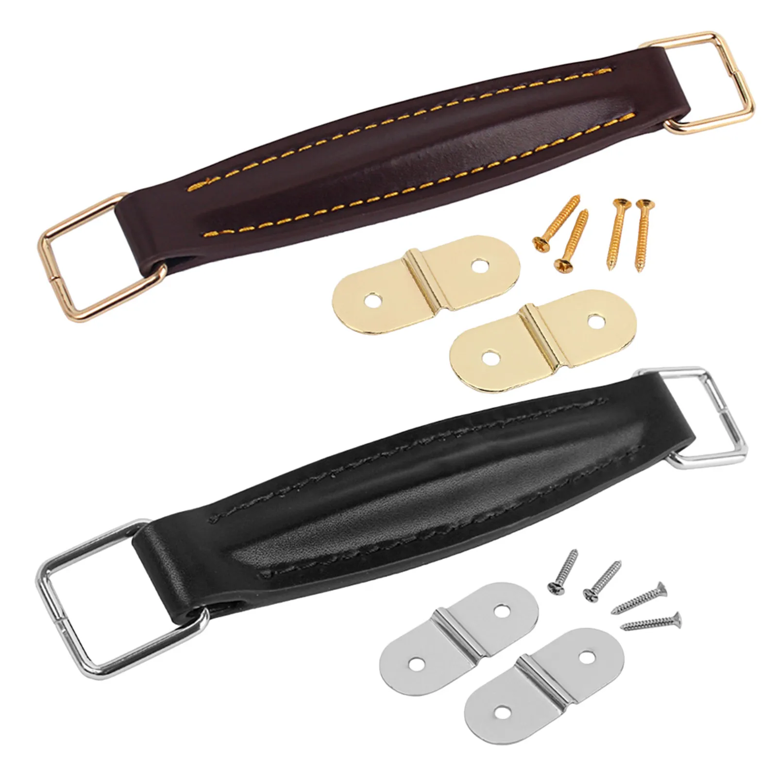 

2 комплекта усиленных ремней для переноски акустических систем с полиуретановой ручкой и металлической пряжкой для гитарных усилителей, кейсов и боксов, обеспечивающие надежную фиксацию