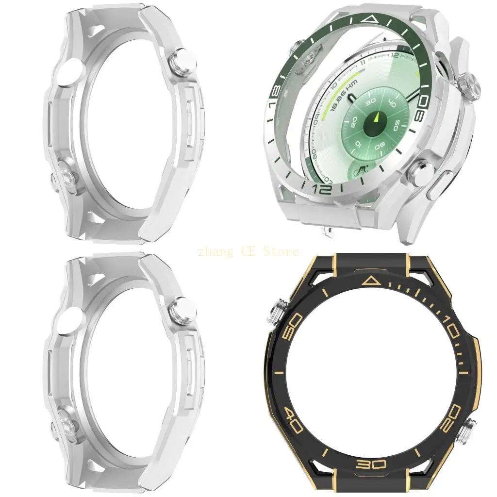 

M5TD Watch Cover PC Case All-Around Protective Bumper for Watch GT6 46mm