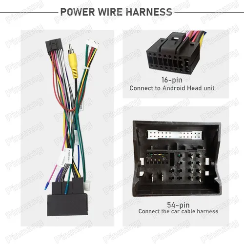 Imagen 2 del producto Conector de arnés de cables de alimentación de Radio de coche VWC13, adaptador de CAN Bus para VW Golf 7 Touran Passat Caddy Jetta Amarok Skoda Octavia Citigo