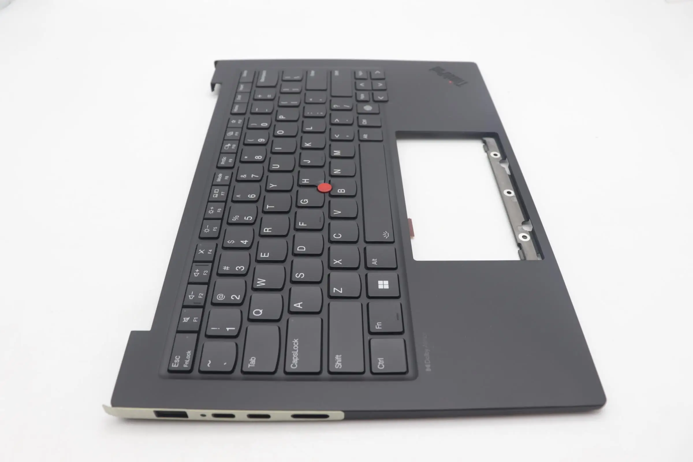 New Original for Lenovo ThinkPad X1 Carbon 12th Gen Palmrest cover US Backlight Keyboard WWAN Version 5M11N61162 5M11N61199