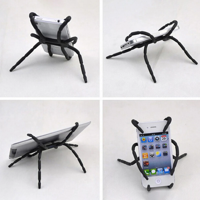 Multifunctional Spider Bracket, Desktop Selfie Live Octopus Feet, Mobile Phone Tablet Car Accessories, Variable Shape Lazy Seat