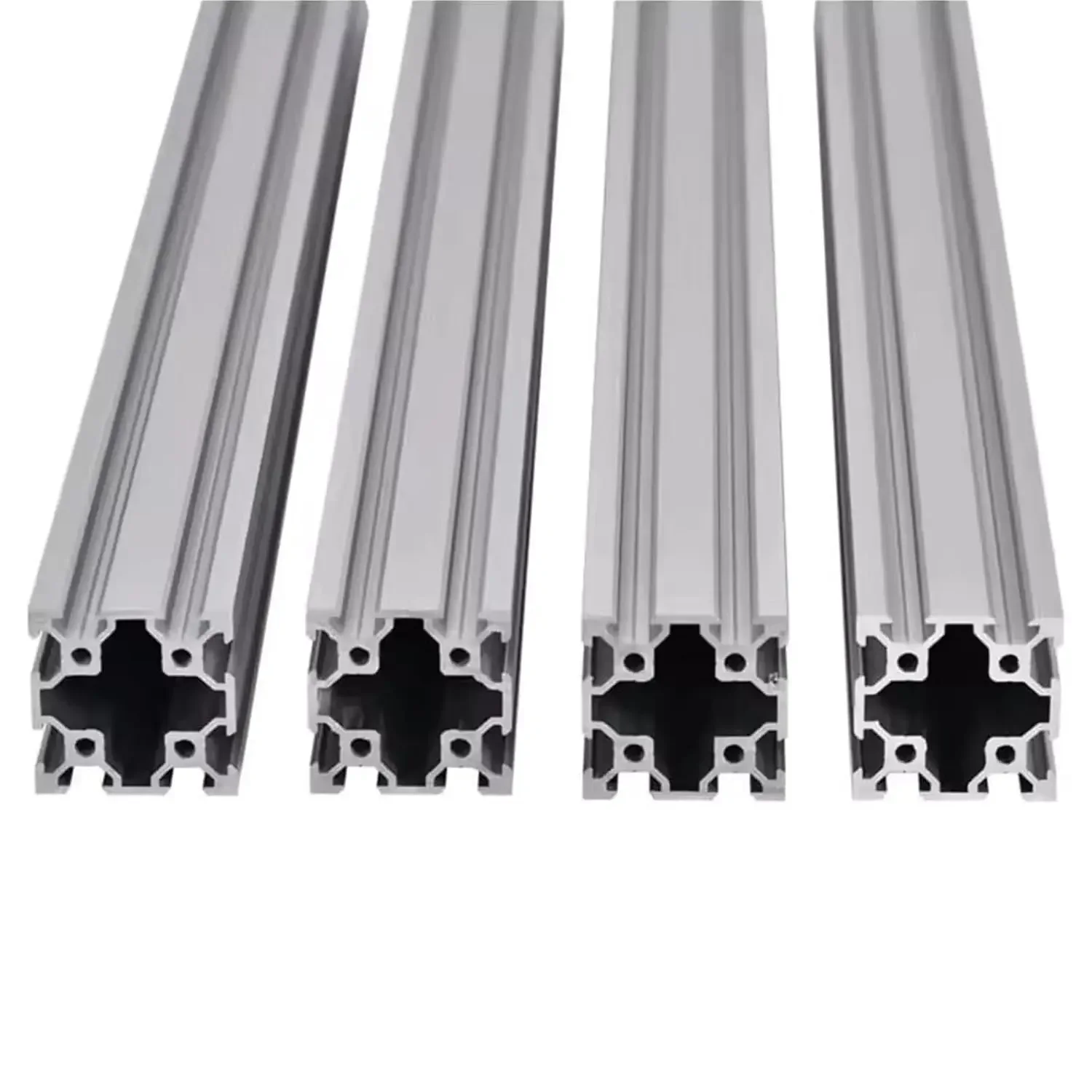 4pcs 4040 Aluminum Profile V Type Double Slot Anodized Linear Extrusion Guide Rail Frame Equipment Racks Furniture Frame Framewo