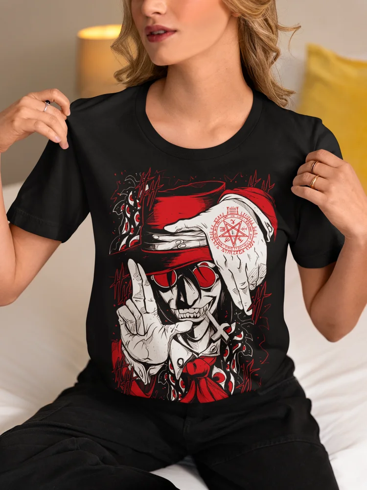 Ultimate Vampire new Unisex t-Shirt,Anime Hellsing Shirt,graphic tee All Size image 4