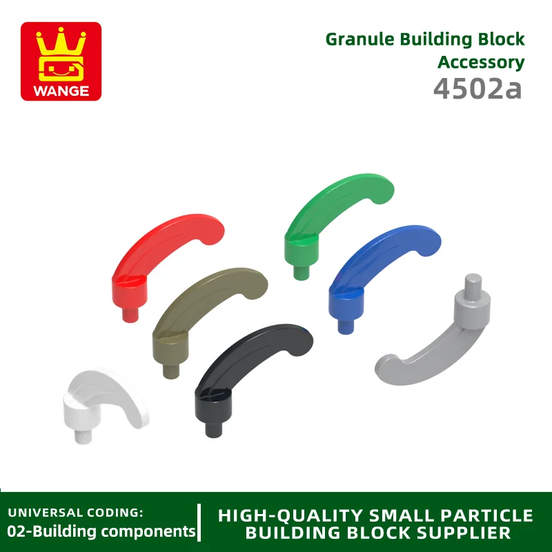 20Pcs/lot 4502A Crescent feather Building Block Moc Color Accessories Compatible with Brick DIY Children Toy Assembly Gift Box