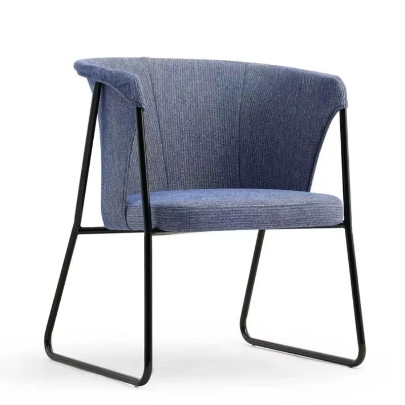 

New Design Fabric Modern Upholstered Fabric Armchair Office Leisure Chair