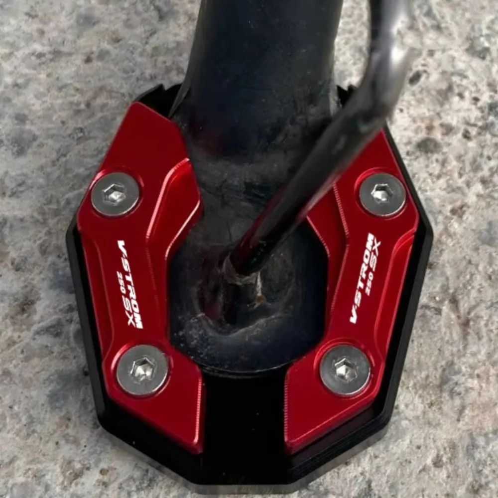 

Motorcycle For Suzuki Vstrom 250 SX 250SX V-STROM SX 250 SX250 2023 2024 2025 Kickstand Side Stand Enlarger Extension Plate Pad
