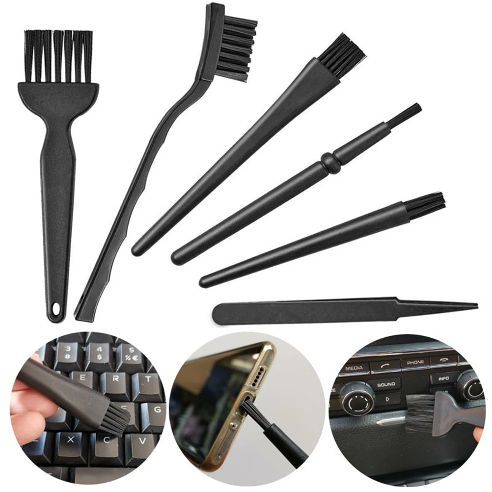 

Computer Cleaning Brush Keyboard Electronic Dust Removal Tools Static Resistant Lab Drying Equipment Plastic Long Life