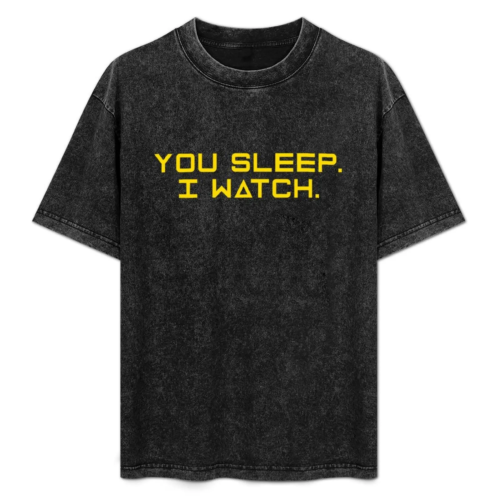

Project Hail Mary - You Sleep. I Watch (Yellow) | T-Shirt oversized t shirt quick-drying plus size men clothing
