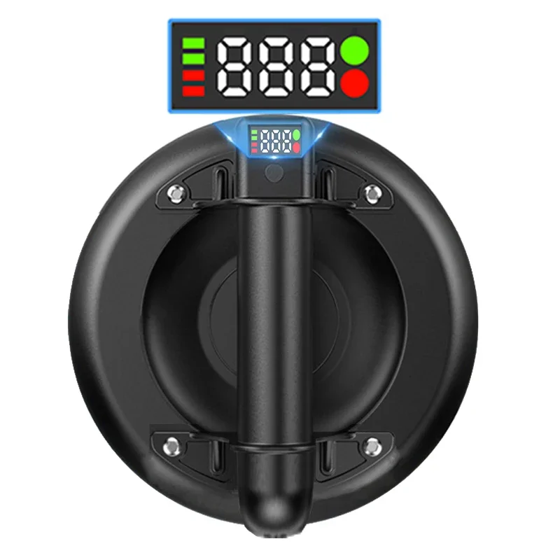 

8 Inch 250kg Electric Vacuum Suction Cup Bearing Capacity Heavy Duty Vacuum Lifter for Granite Tile Glass Manual Lifting Powerfu