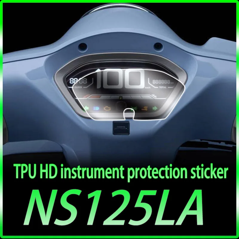 Applicable to Honda ns125la high-definition instrument film TPU waterproof and explosion-proof scratch repair wear-resistant tra