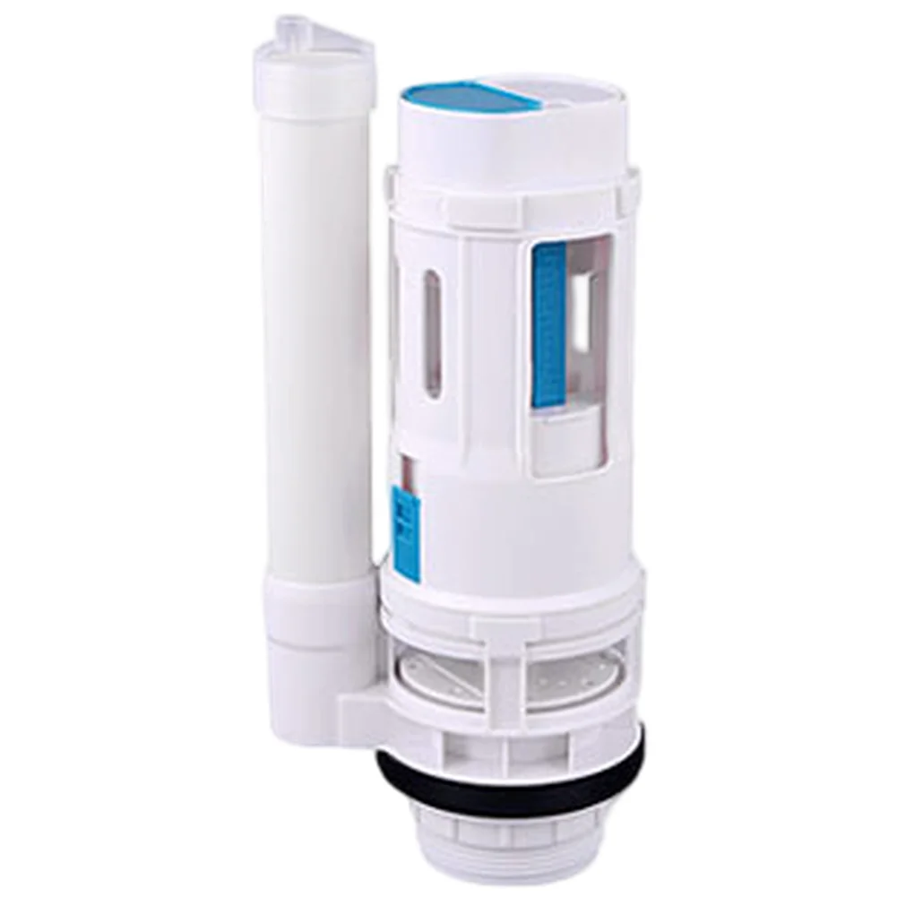 Water Saving Dual Flush Valve Replacement ABS Material Split Toilet Tank Flapper Standard Fit 60-75mm Drain Diameter Bathroom