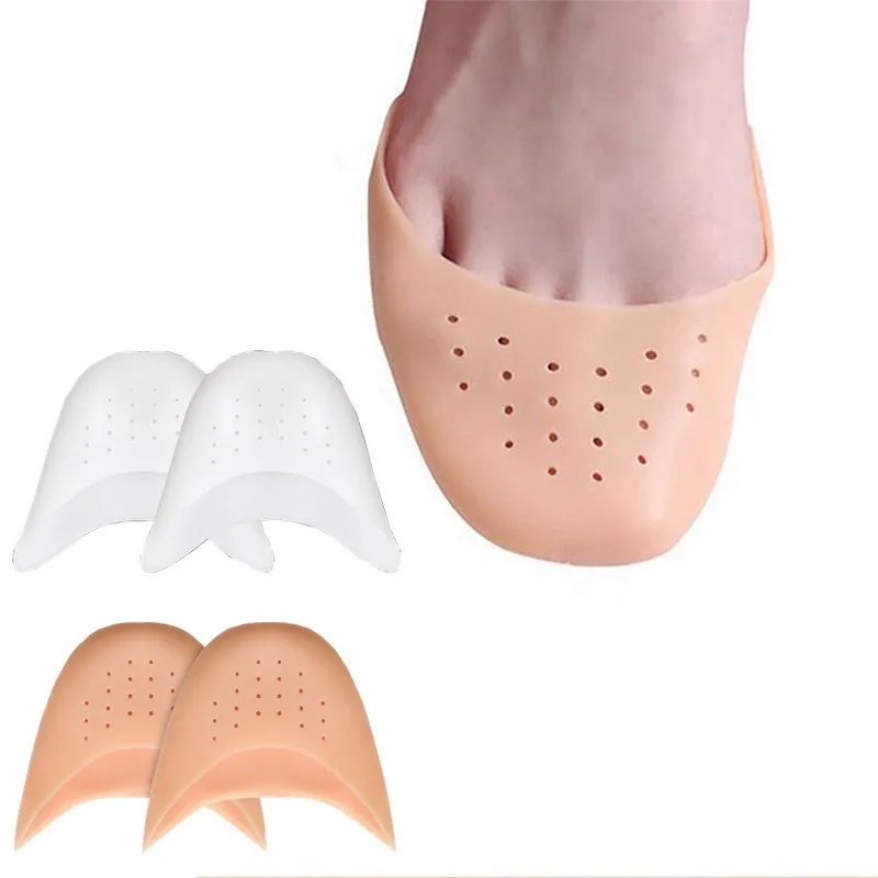 

Forefoot Pads Toe protection Silicone Insoles Comfort Shoe Pad Pain Relief Silicone Non-slip Shoe Insole for Women Foot Care