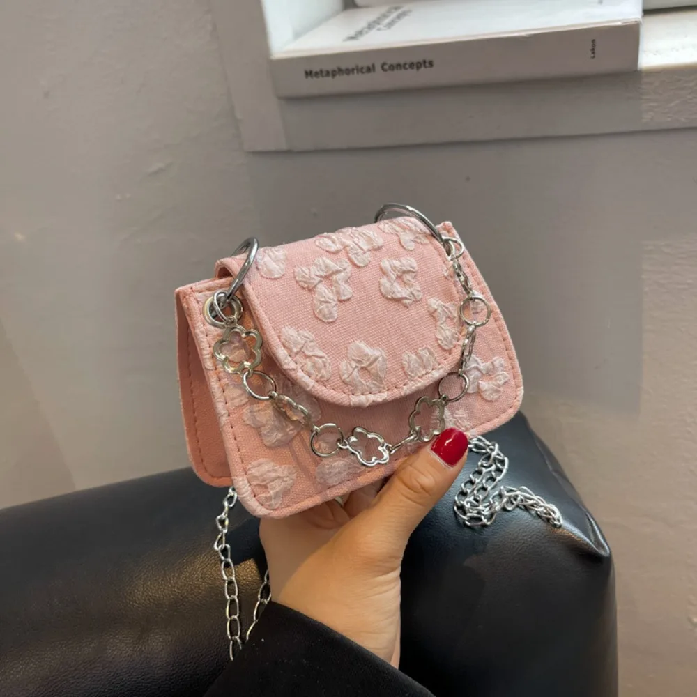 Nowe Mini luksusowe torby Crossbody dla kobiet jednokolorowa mała torba na ramię na co dzień damskie torebki na zakupy z łańcuszkiem torebka