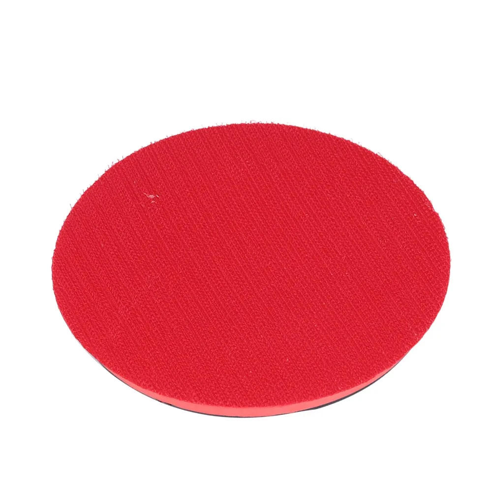 2pcs Rubber Material Grinder Backing Pad 5 Inch Size 125mm Diameter Polishing Backer Plate M14 Thread Hook and Loop Fastener
