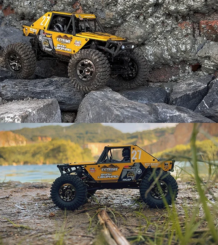 1/24 RC Crawler UDIRC UCX2405 Brushless/Brushed Motor 4WD Off-road Mini Rock Crawler Climbing Vehicle RTR RC Car Toys
