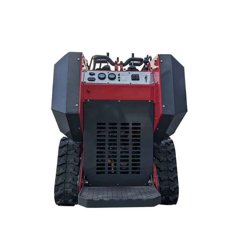 Cheap Chinese skid steer loader walk behind crawler mini skid steer loader for sale