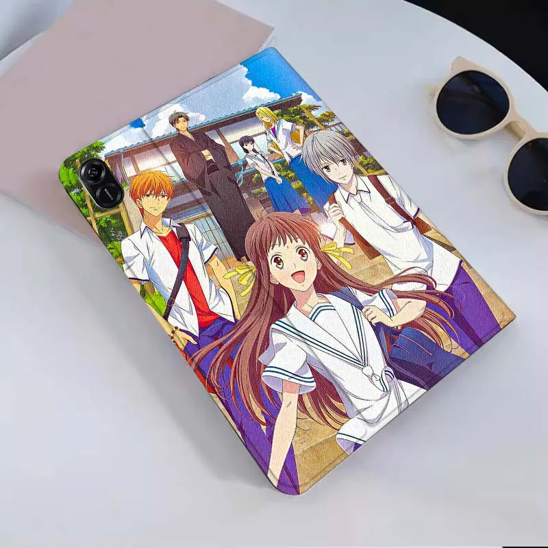 حافظة لجهاز لوحي F-Fruits B-Baskets لهاتف Honor Tab Pad 6 7 8 9 X8 V7 V8 X9 13 X8a X9a Pro 10 Magic GT GT2 10.1 13.3 بوصة