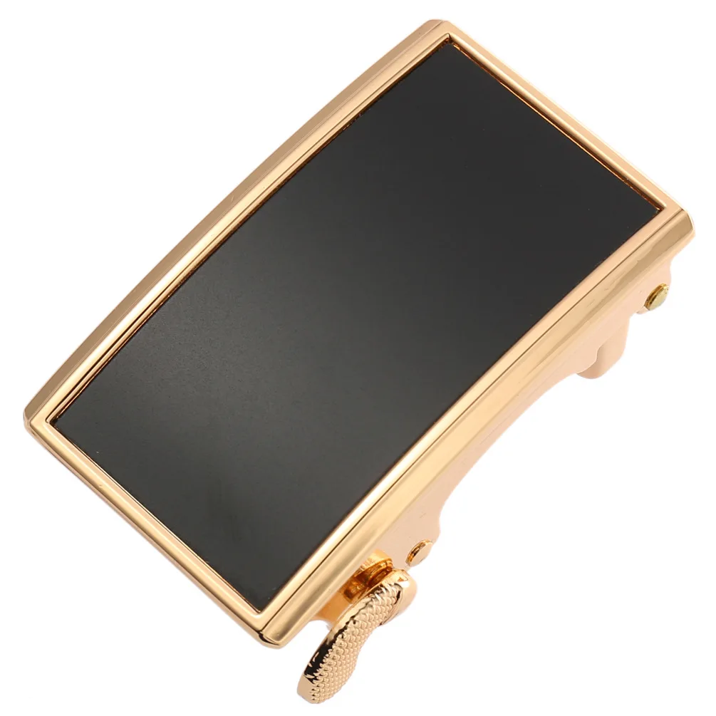 Cabeza de cinturón para hombre con cierre de botón interior automático Cabeza de cintura de cinturón informal, Hebilla de cinturón 3,1 cm