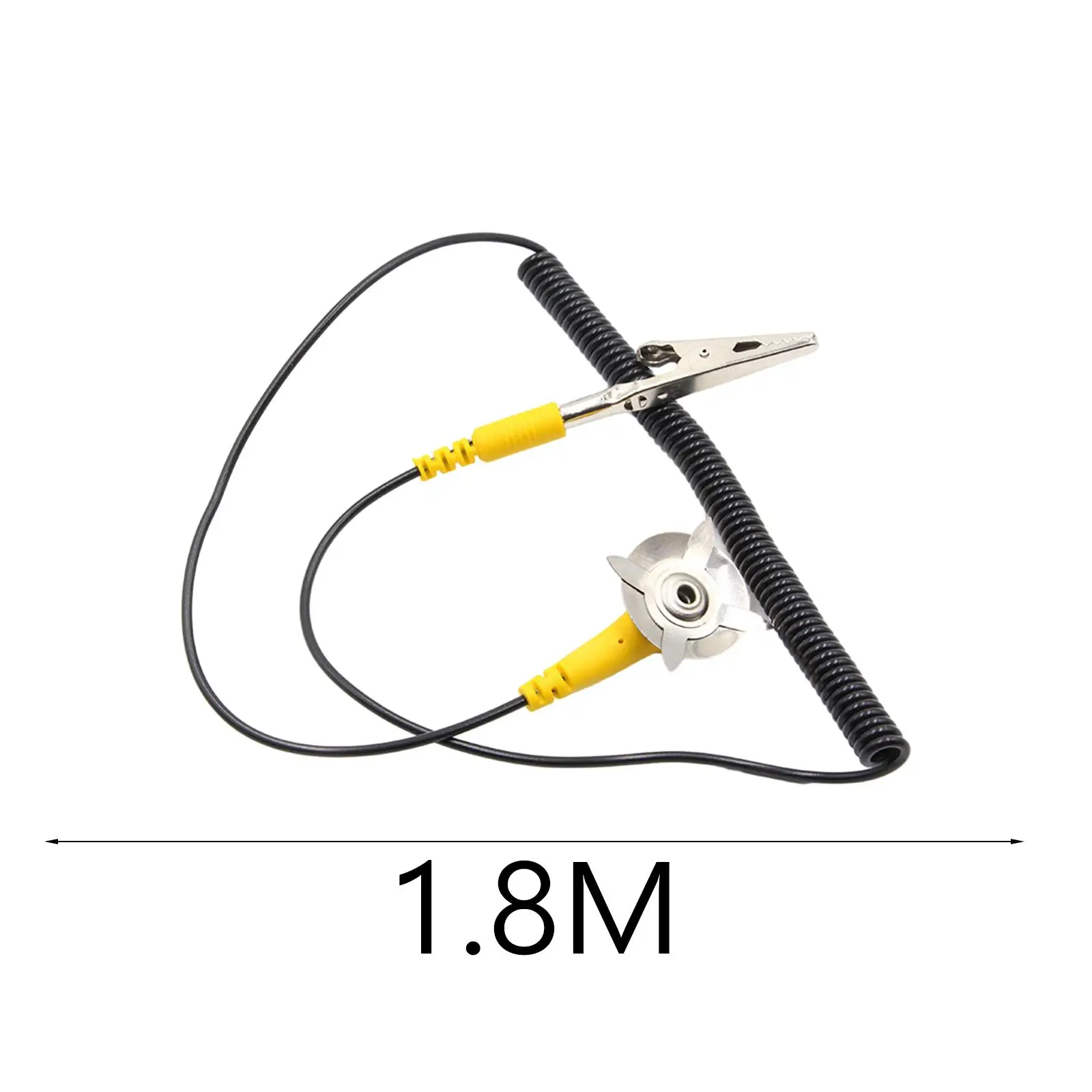 Cavo di messa a terra antistatico efficace cavo di messa a terra ESD per l'ambiente elettrostatico dell'officina di fabbrica di manutenzione elettronica