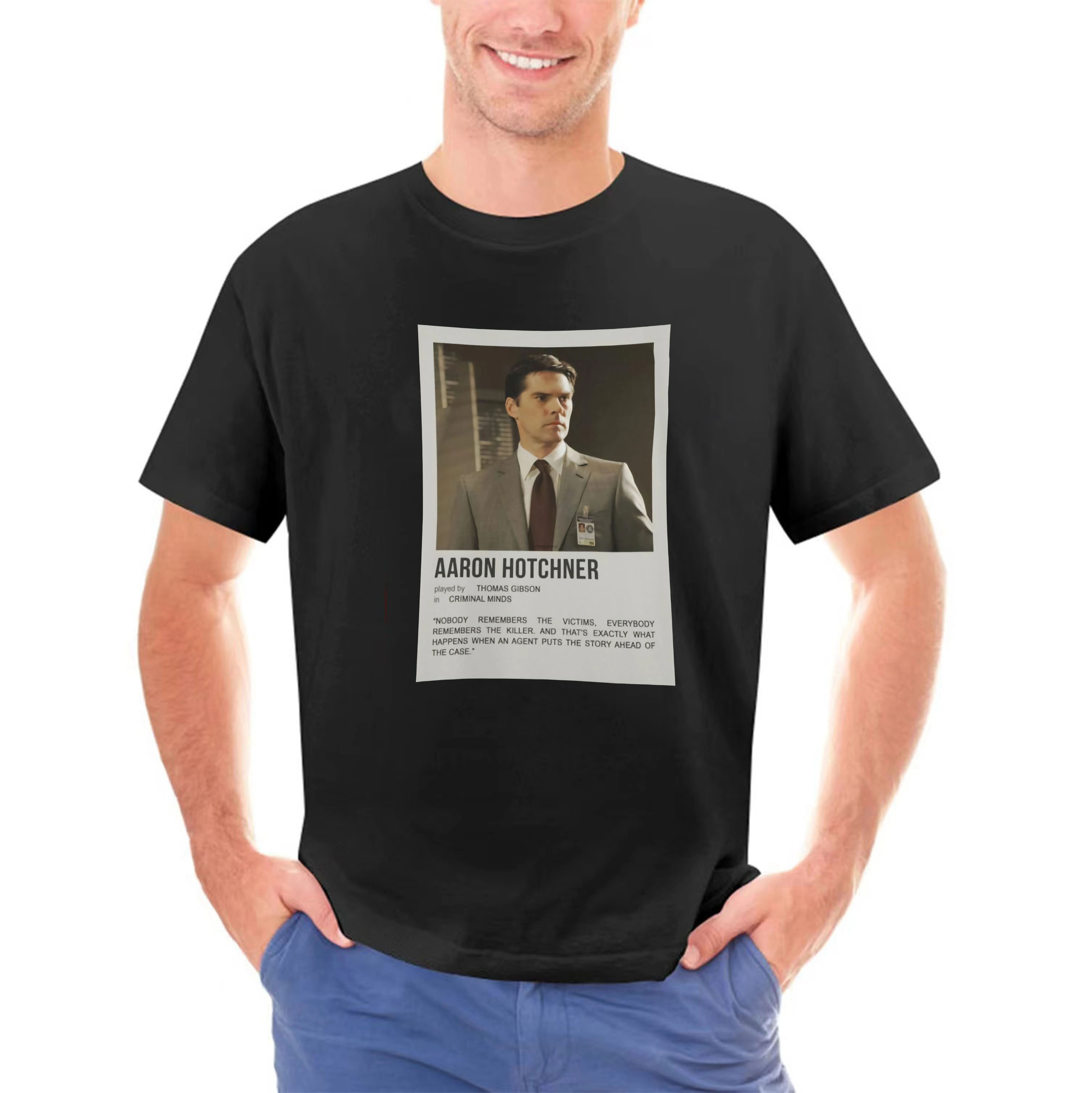 Aaron Hotchner Criminal Minds Tv Series T Shirt