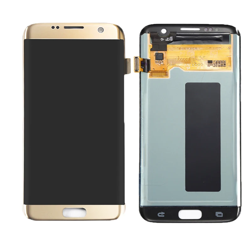 OLED For Samsung Galaxy S7 Edge Lcd Display With Touch Screen Assembly No Shadows S7e SM-G935F G935A G9350 Replacement