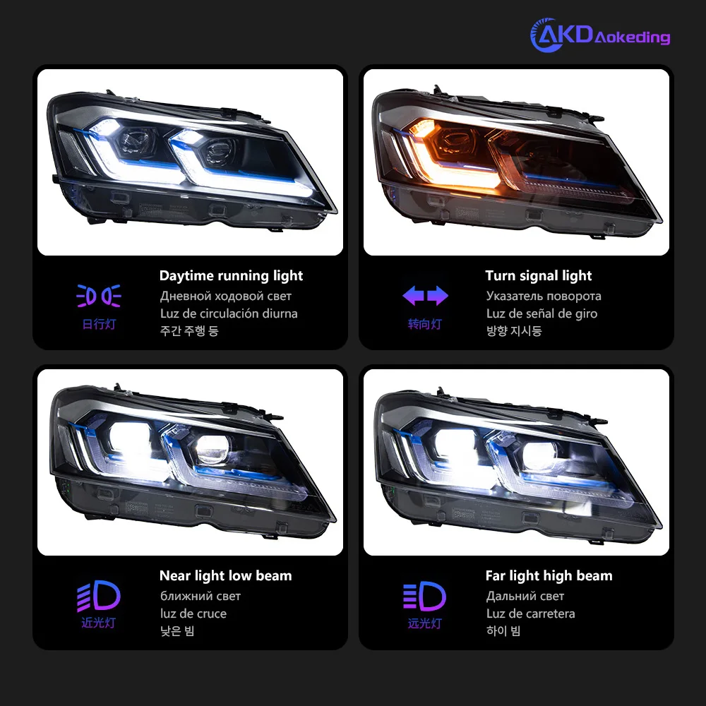 %# 2PCS  Car Styling Head Lamp for BMW X3 F25 Style Projector 2010-2013 X3 Front Light DRL Signal Automotive Accessory