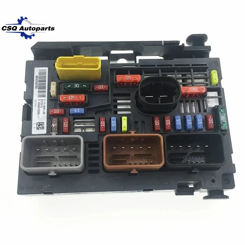 9809742780 New Engine Fuse Box Assembly BSM R01 R18 R02 R19 Models For Citroen C4 PICCASO C5 Peugeot 3008 407 2008-2019