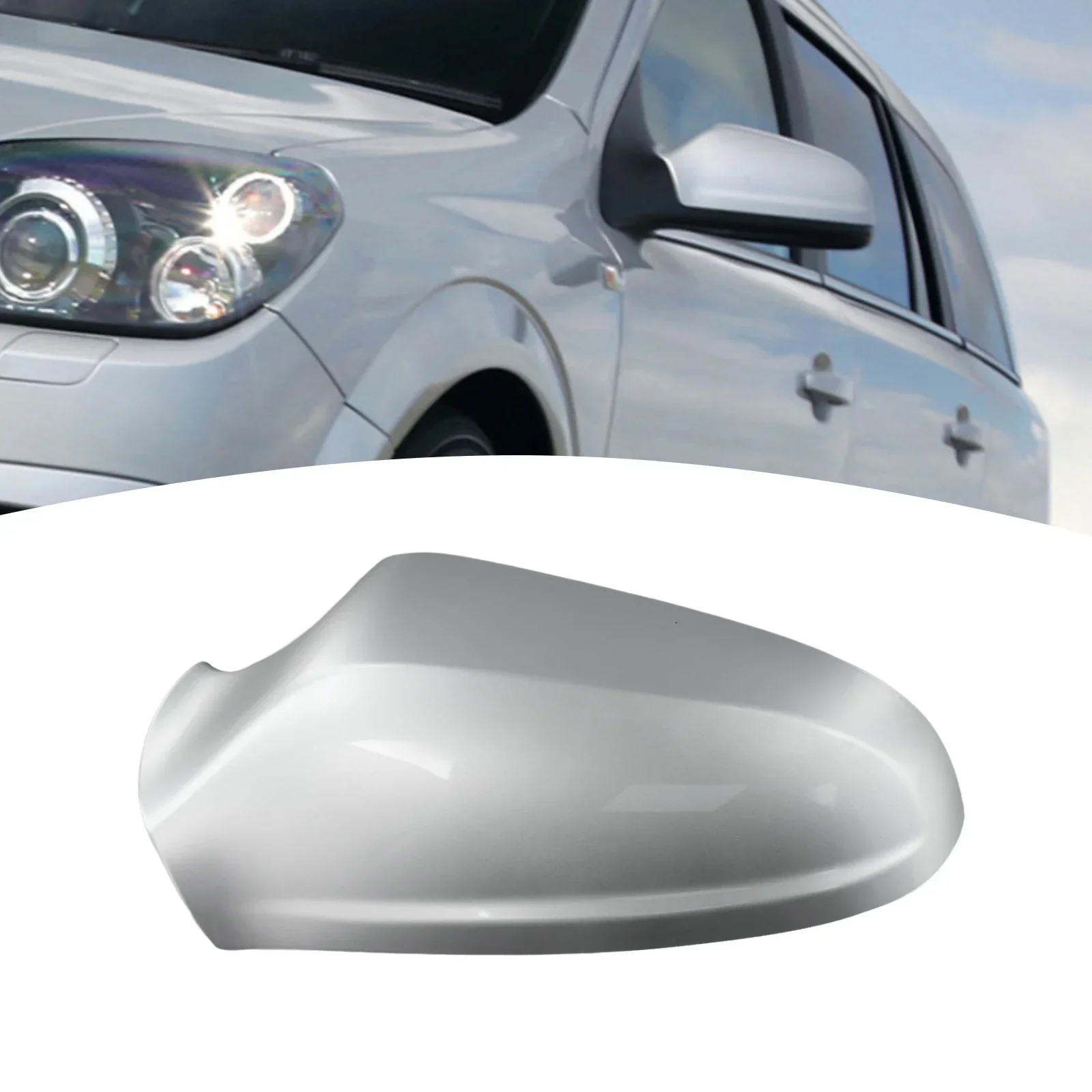 

For Vauxhall For Opel For Astra H MK5 04-09 Door Wing Mirror Cover 04-09 Left/Right Side Rear View Mirror Housing Exterior Parts
