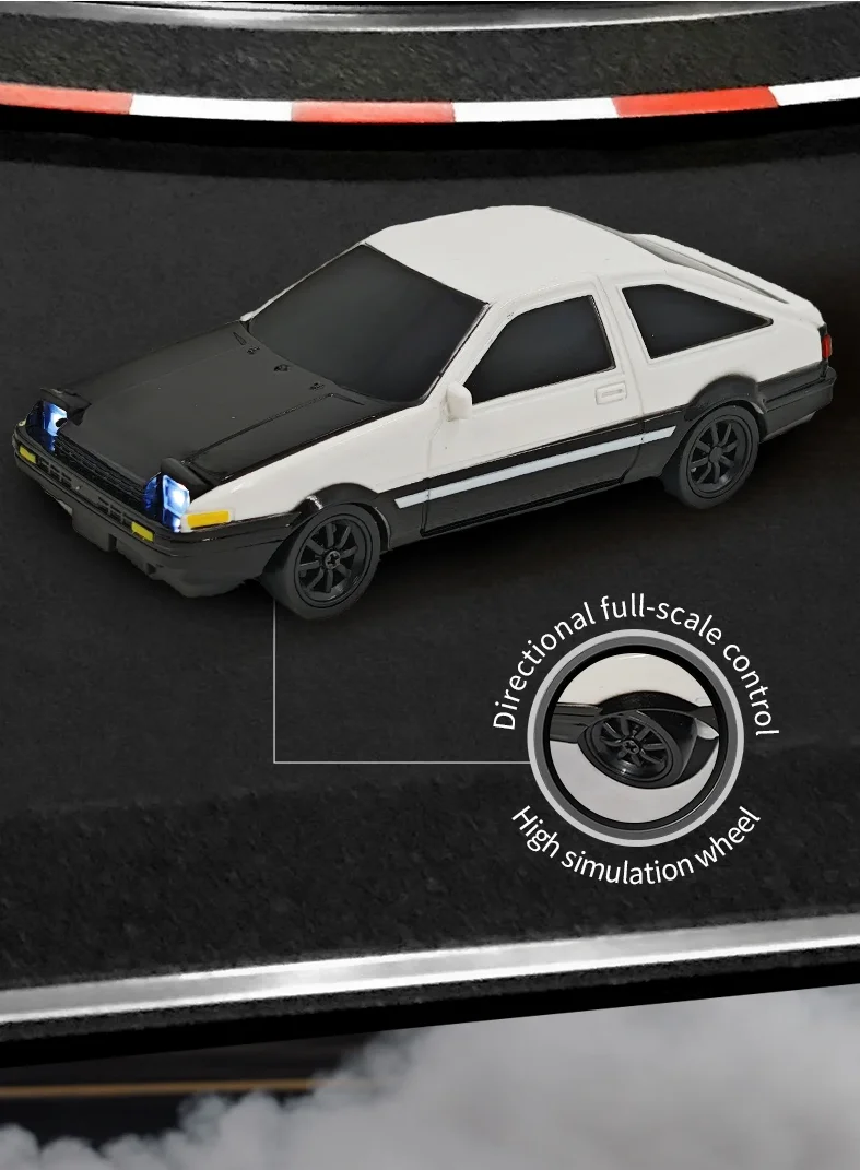Spielzeug 1/43 4WD 2,4g RTR Mini RC Geschwindigkeit Auto Allradantrieb Funksteuerung Racing Drifting Car Remote High Speed Modell für Jungen – Detail 4