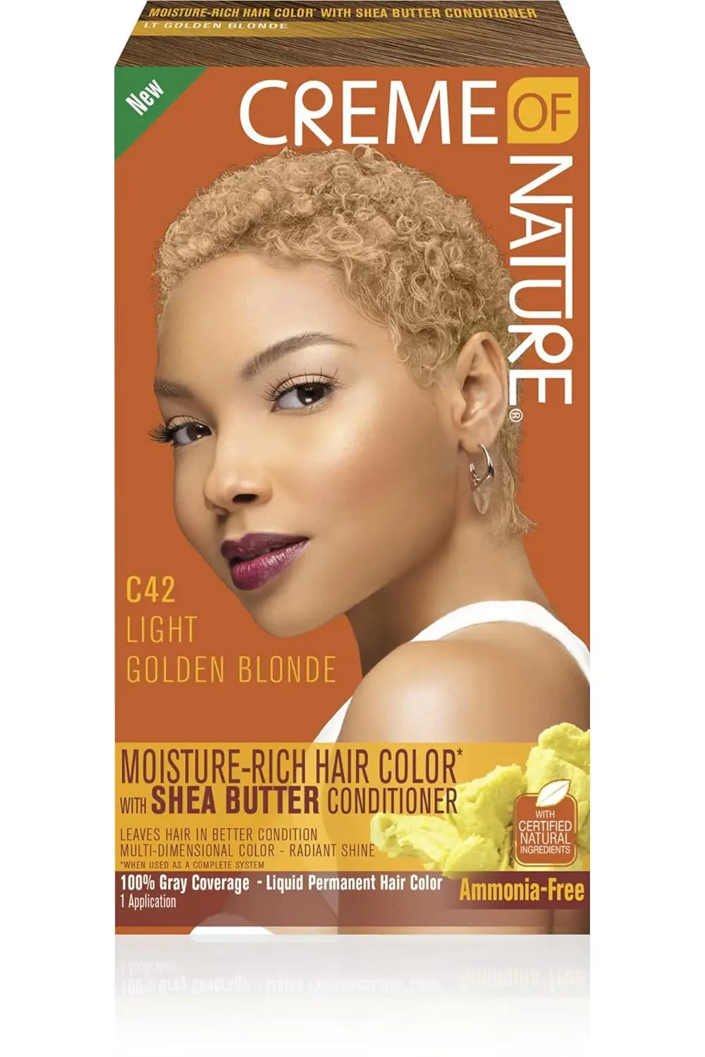 

Moisture-Rich Permanent Hair Color Kit, Light Golden Blonde, 1 Application