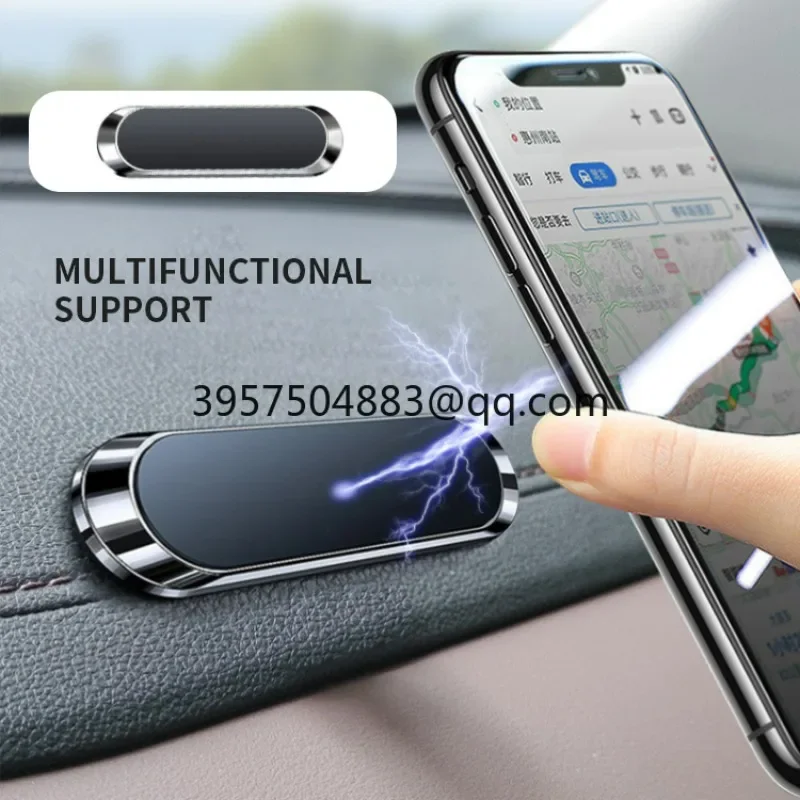 Universal Magnetic Car Phone Holder Stand Mini Multifunctional Magnet Wall Car Mount Bracket Cell Phone Holder