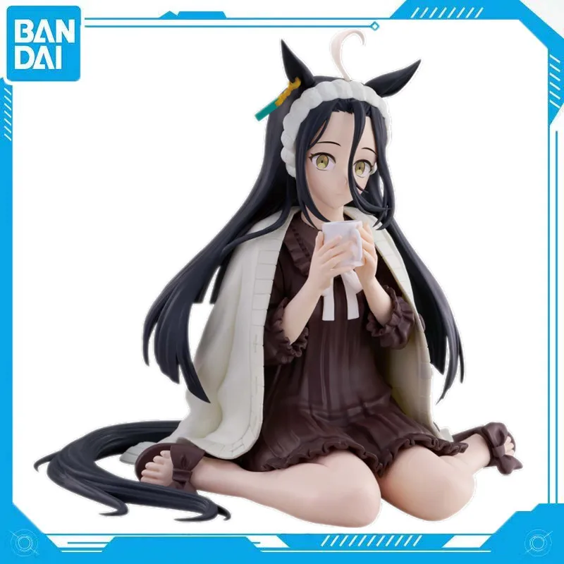 

12cm Model Figures Anime Games Horse Racing Girl Manhattan Cafe Bandai Cute Girl Relax time Home Ornaments Decoration Toys Gifts