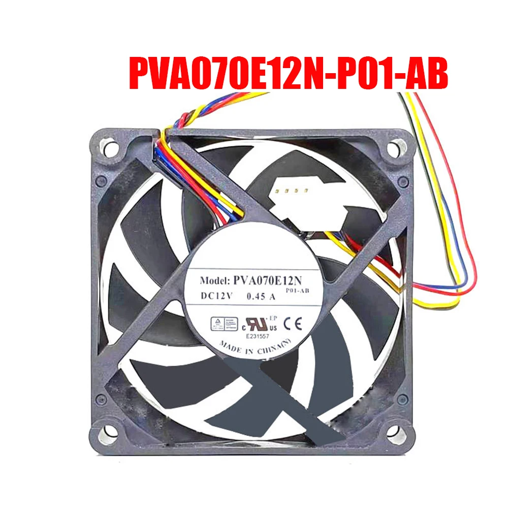 

Cooling Fan For Foxconn PVA070E12N PVA070E12N-P01-AB PVA070E12N-P00-AE DC12V 0.45A 4PIN New