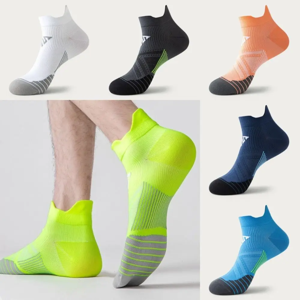 

New Professional Running Socks Breathable Quick Drying Marathon Socks Anti-friction Short Sports Socks for Men Women