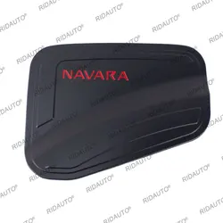 Fuel Tank Cover Black Protection Protector Decoration For NISSAN NAVARA 2021 2022 2023 2024 2025 Matte Black Trims Gas Sticker
