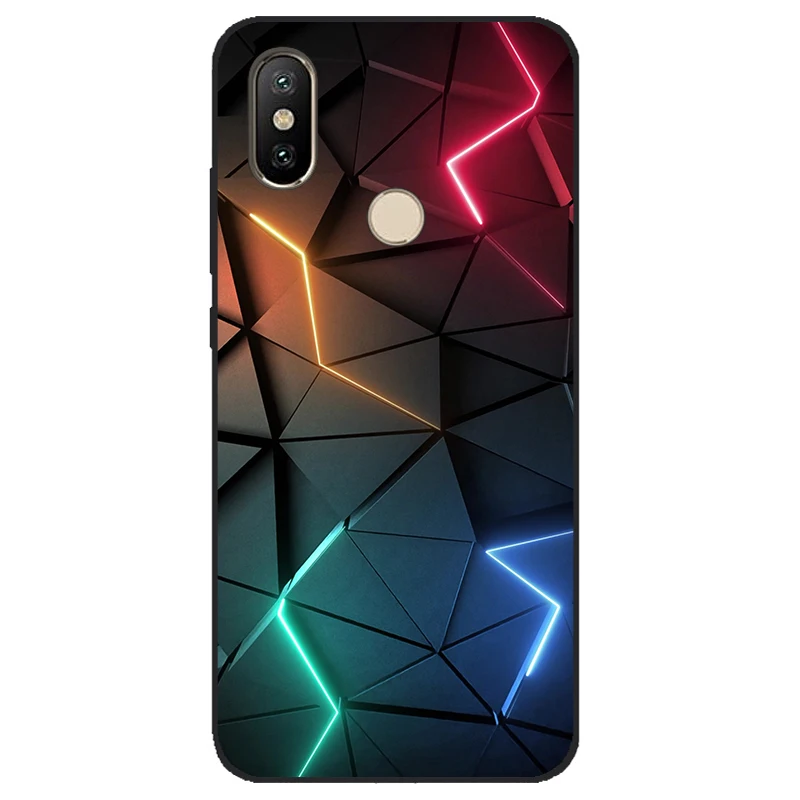 ل Xiaomi Redmi ملاحظة 5 برو / Redmi ملاحظة 5 Fundas أكياس الأسود سيليكون حالة ل Xiaomi Redmi ملاحظة 5 حالة لطيف غطاء من البولي يوريثان جراب هاتف