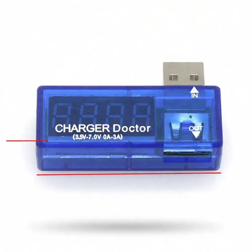 USB Ammeter Voltmeter Tester Detector For Yuanlitai Charging Station Diagnostic Tool Portable Power Measuring Gauge Device