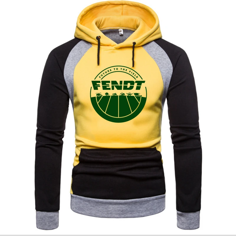 

2021 FENDT Printed Custom Made Spliced Man Pullover Hoodie Cotton Polyester Hooded Casual High Street Men Sportswear Top Selling