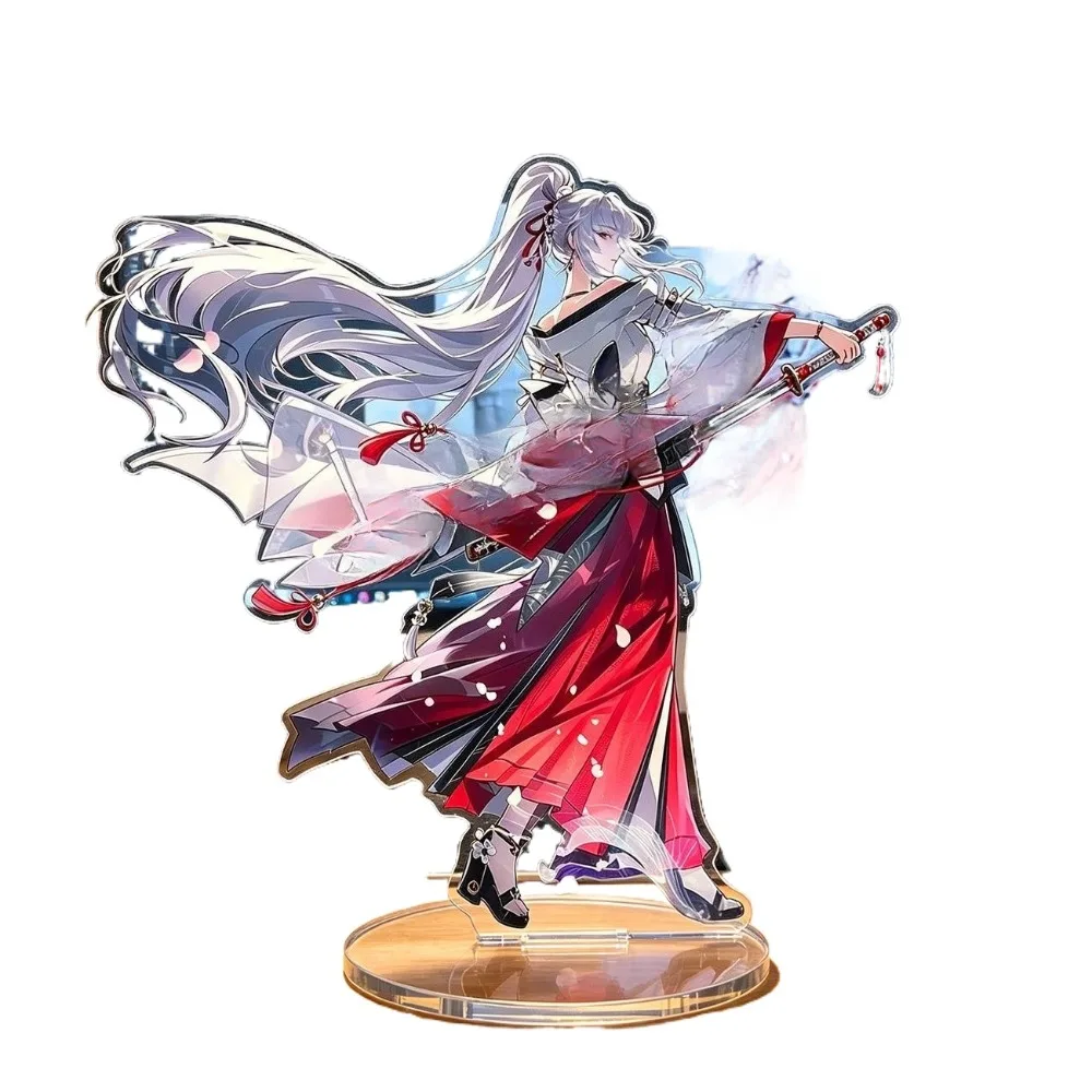 Wuthering Waves 2nd Anniversary Star Sea Echo Series Hiyuki Acrylic Stand Model Plaque Handmade Trend Anime Collectible Keychain