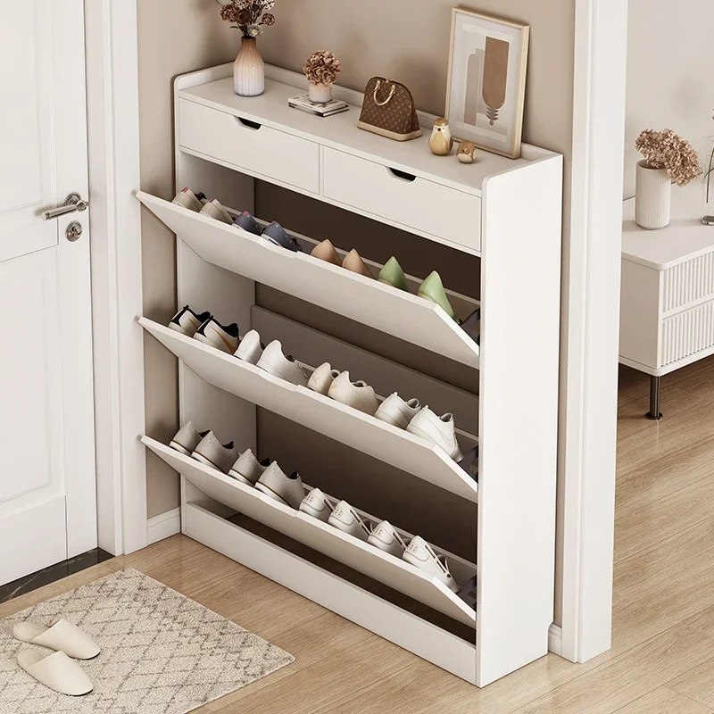 Dust Proof Shoe Racks Boots Indoor Layer Organizer Living Room Shoe Racks Nordic Ultra Thin Rangement Chaussure Furniture