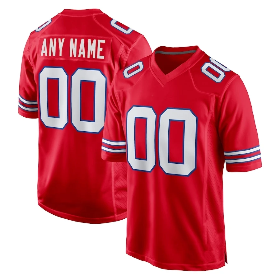 Custom Buffalo Stitched Jersey America Game Footbball Jersey Personalized Any Name Number All US SIze S-3XL